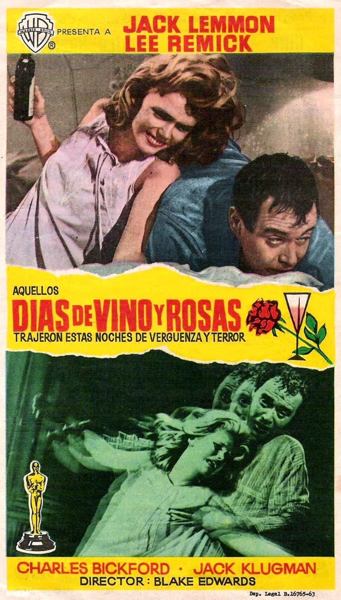 Días de vino y rosas 1962