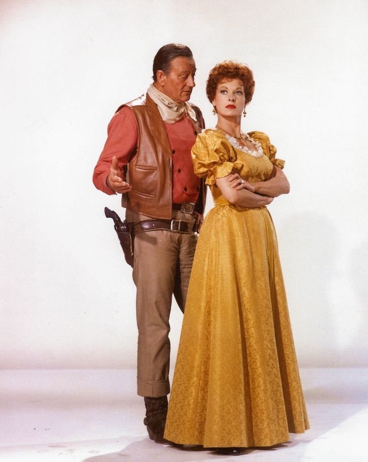 John Wayne y Maureen O'Hara en McLintock! (1963)