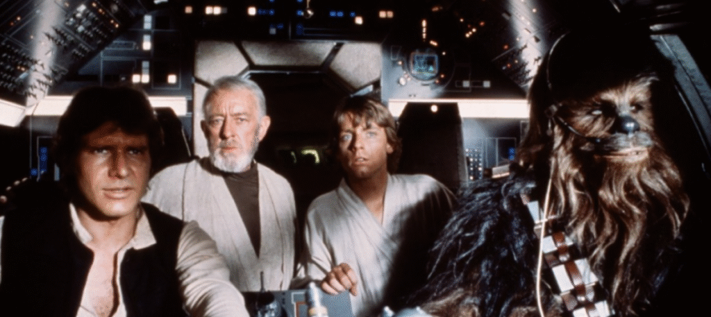 La Guerra de las Galaxias 1977