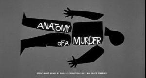 Anatomía de un asesinato 1959